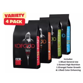 YEE 5.5lbs Competition Grade Koi Pellet Fish Floating Food ( Not Hikara ) Imported - Fast Growth (Orange)