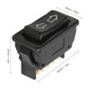 Power Window Switch ,Double Arrows 4PCS Car Glass Lift Switches