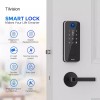 Tilvision Smart Fingerprint Lock Keyless Touchscreen Keypad Deadbolt Fob PasscodeAuto