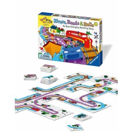 Ravensburger Rivers, Roads And Rails - Children's Board Game