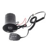 50W 120dB Car Loud Horn 6 Sounds Emergency Warning Alarm