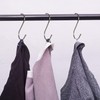 S Hooks for Hanging Clothes (10 Pack), Stainless Steel S