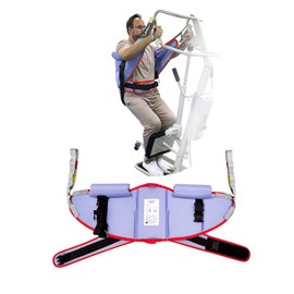 Ehucon Sit to Stand Lift Sling for Elderly, Stand Assist Aid Support Belt for Lifting Elderly, 500lbs Safety Working Load (Small)