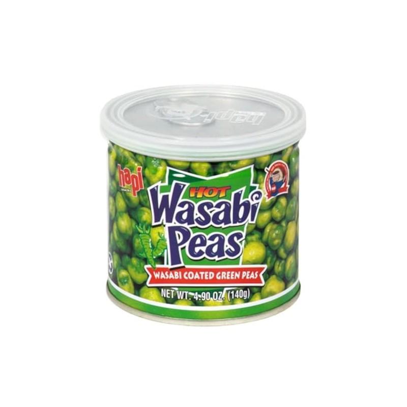 HAPI Wasabi Peas 4.90 Ounces (Case of 12)