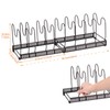 Toplife Pots and Pans Organizer Rack for Cabinet and Countertop,