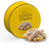 Mississippi Cheese Straw Company Original Lemon Straws in Gift Tin,
