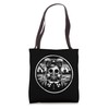 Creepy Radioactive Girl With Gas Mask Vintage Disturbing Tote Bag