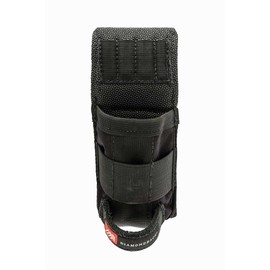 The Diamondback Bossman Compact Tool Pouch, Black | Holds Utility Knife, Chisel, Small Tools, Tape Measure, Hammer Loop, Drill Bit Holder | for Carpenters Framers Electricians | 9.5"x4"x1"