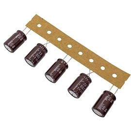 Elko Capacitor 10x Radial 82µF 200V Electrolytic Capacitor up to 105°C 82uF Electrolytic Capacitor from UCC