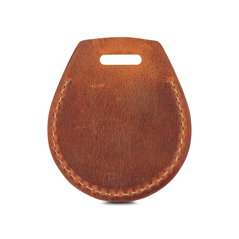 LONDO AirTag-Etui aus echtem Leder mit Trageriemen