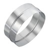 PATIKIL 10" Duct Connector, Galvanized Steel Duct Coupling Vent Coupler