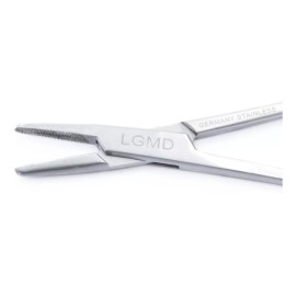 LGMD Porta Agujas Mayo Hegar 18cm Acero Inoxidable Premium Lgmd