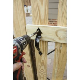 National Hardware N100-057 3 Ornamental Pulls in Black, 8-3/4"