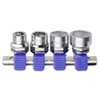 FLAG Ultra Short Socket Set, 4 Pieces, 6 Points, 0.25
