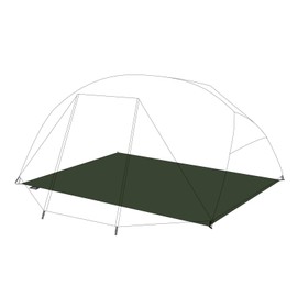qeedo Light Birch M Groundsheet, Tent Underlay, Protection Against Moisture and Damage