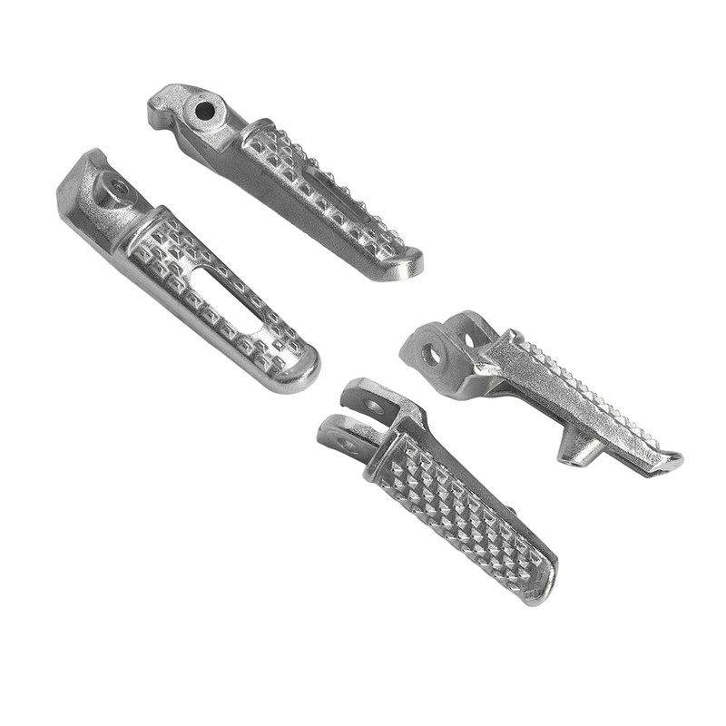 Motorcycle Foot Pegs Complete High Strength Strong Grip Replacement for