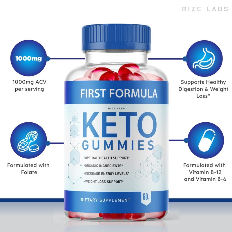 rize labs - First Formula Keto ACV Gummies Apple Cider