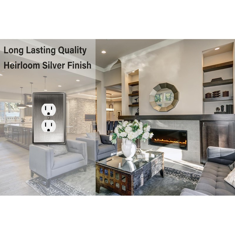 Henne Bery Soft Modern Decorative Wall Plate Switch Plate Outlet