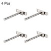 Sourcingmap Invisible Floating Shelf Brackets, 76mmx130mm, Adjustable Hidden Blind Supports
