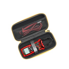 RLSOCO Hard Case for KAIWEETS KC604/HT206D/HT206A/HT206B Digital Clamp Meter T-RMS 6000/4000 Counts Multimeter Voltage Tester and More (Case Only)