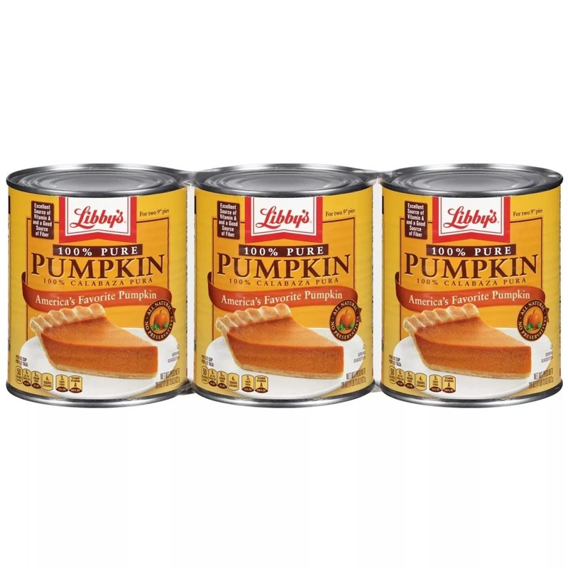 Libby's 100% Pure Pumpkin, 29 Ounce (Pack of 3)