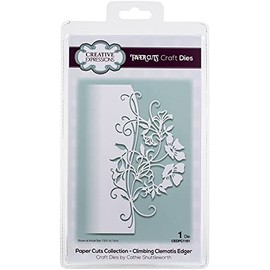 Creative Expressions Paper Cuts-Edger Clematis Metal Cutting Die 3 x 5.8-inch