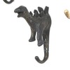 Fyne-Finds Animal Dinosaur Shaped Metal Vintage Hook Leads Coat Keys