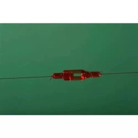 Aquateko InvisaSwivels - 55 lb. QTY 5, Bloody Red