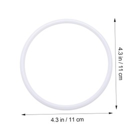 20 Piezas Aros De Metal Para Atrapasue?os Anillos Para Hacer Material De Bricolaje Atrapasue?os Suena a Granel Anillos De Metal De Madera Suministros De Flores