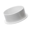 150mm / 6 Inch Straight Duct Connector - Wall Flange