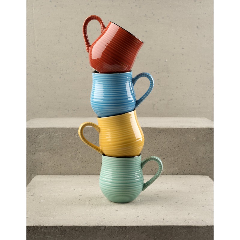 La Cafetière Brights set of 4 espresso cups, 100ml