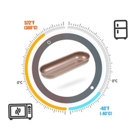 OHPHCALL 3Pcs Non Stick Hot Dog Baking Mold Long Bread Toast Pan for Oven Easy Clean Baking Tray for Hot Dogs Bread Baking Pan for Family Friends