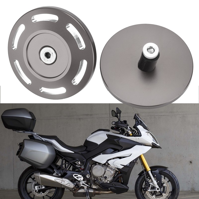 Pair Motorcycle Frame Hole Cover Aluminium Alloy Replacement for S1000XR