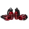 KINBOM 4pcs Aluminum Valve Stem Caps, Heavy-Duty Tire Valve Hand