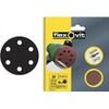 Flexovit FLV26394 Velcro Backed Sanding Discs 150 mm 6 Hole