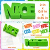 30pcs Phrases Pencil Erasers, Bulk Positive Phrases Erasers Encourage Eraser