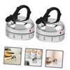 Ciieeo 2pcs Mechanical Kitchen Timer for Cooking Easy Use Countdown