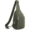 CHOLISS Large Sling Bag for Women and Men - Crossbody