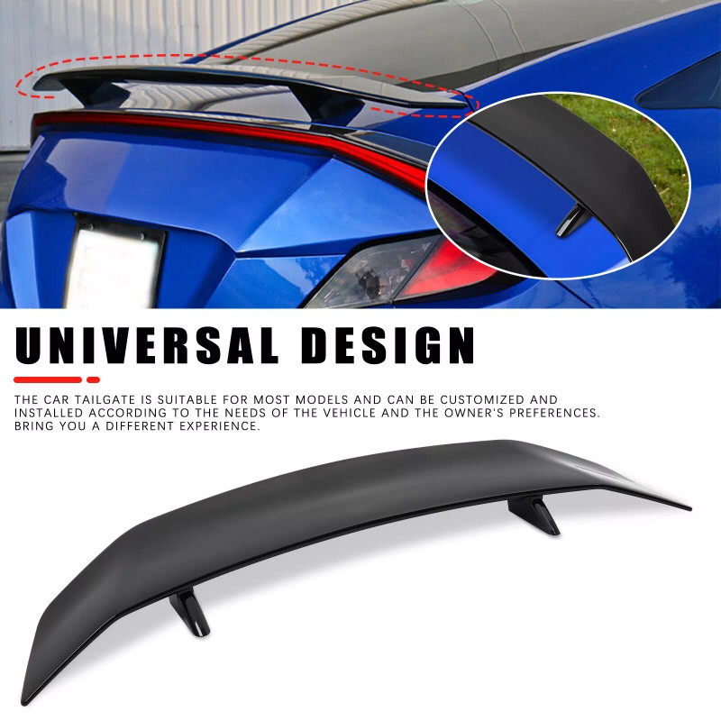 JMTBNO For Hyundai Tiburon 46" GT-Style Racing Rear Trunk Spoiler