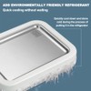 Ice Cream Roller Maker, Mini Freezable Roll Plate Stainless Steel