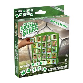 Winning Moves - Mini Match - World Football Stars - Travel Game - Age 4+ - Multilingual