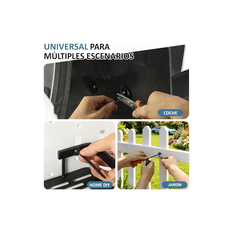 200 PCS Actualizar Cinchos de Plastico, SHUUDAUKO Cintillos para Cables