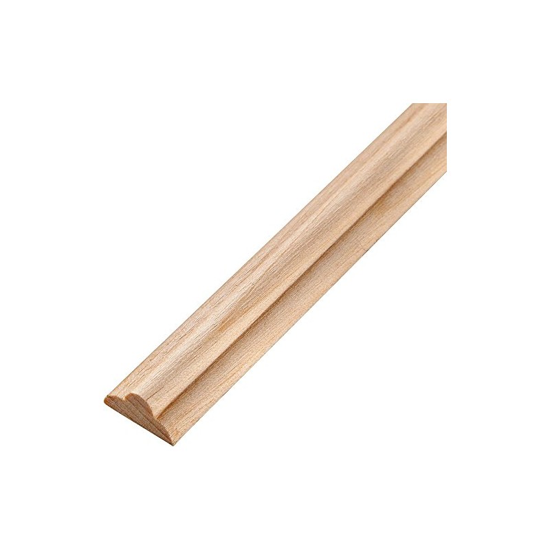 4 ft French Provincial Carved Wood Trim - Birch