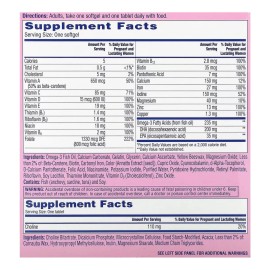 One A Day Prenatal Advanced Multivitaminas Para 60 Dias Sabor Sin Sabor