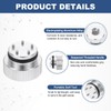 sourcing map Golf Weight Screw Wrench Tool Aluminum Alloy 5