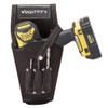 WrightFits Leather Drill Holster Double Nail and Hammer Holder Multi