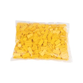 Q-Bricks Beutel 1000 Stck. Bausteine Fliesen 3 X Verkehrsgelb 513