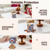 Wooden Trivets for Hot Dishes Tree Trivet Set with Apple