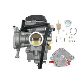 Carburetor Carb for Suzuki LT-F250 LTF250 for Quadrunner 250 2X4 4X4 2000 2001 2002 with Fuel Pump