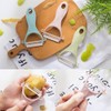 BITEFU Set of 6 Colourful Peelers, Ceramic Peelers for Vegetables,